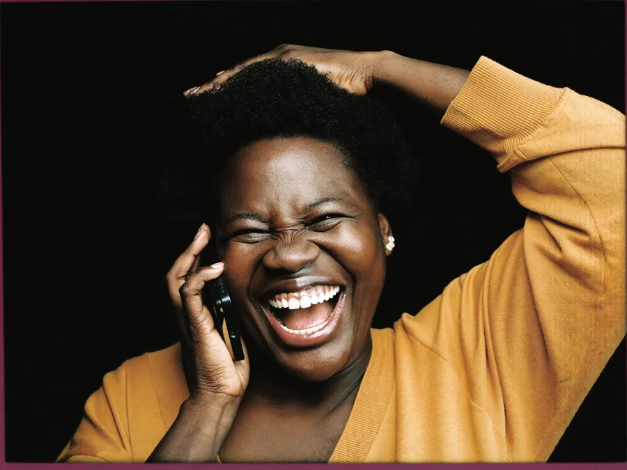 Amara O., winner of the £5,000 Cash